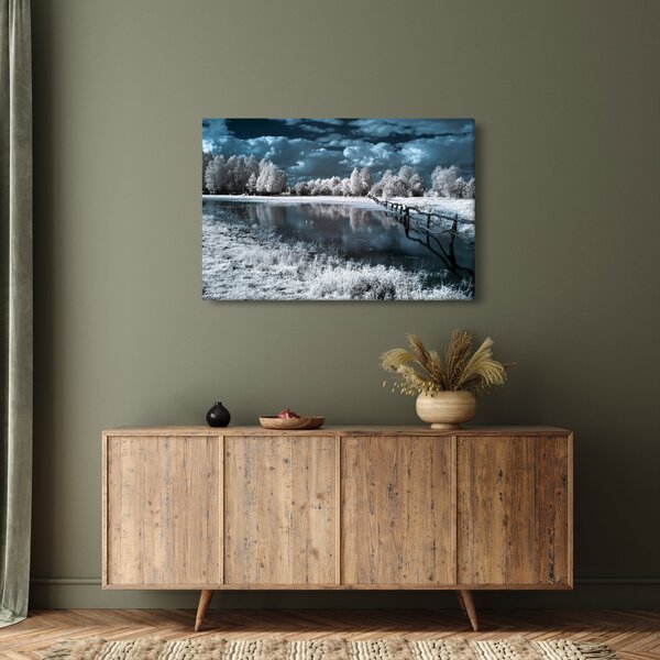 Slika - Smrznuti krajolik (90x60 cm)