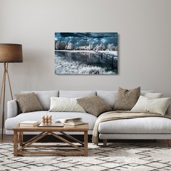 Slika - Smrznuti krajolik (90x60 cm)
