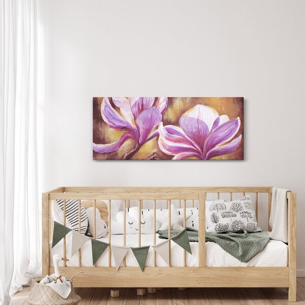 Slika - Cvjetovi magnolije (120x50 cm)