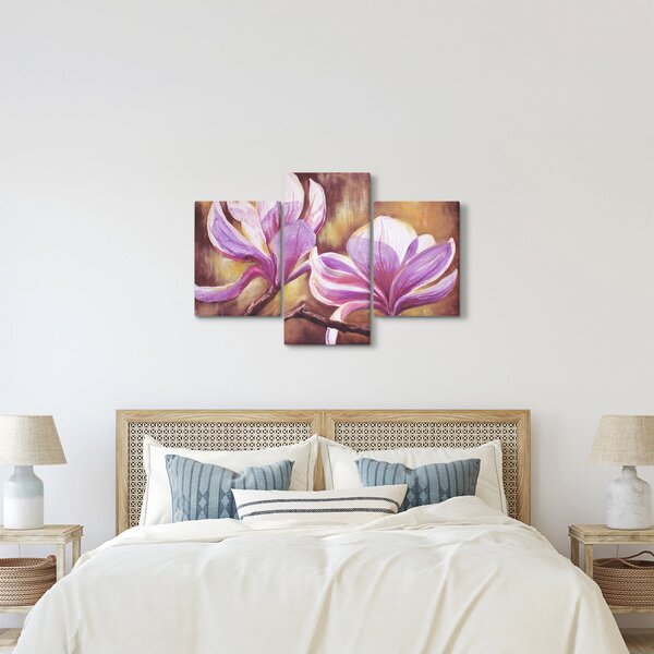 Slika - Cvjetovi magnolije (90x60 cm)