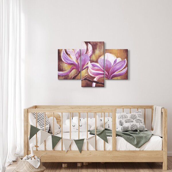 Slika - Cvjetovi magnolije (90x60 cm)