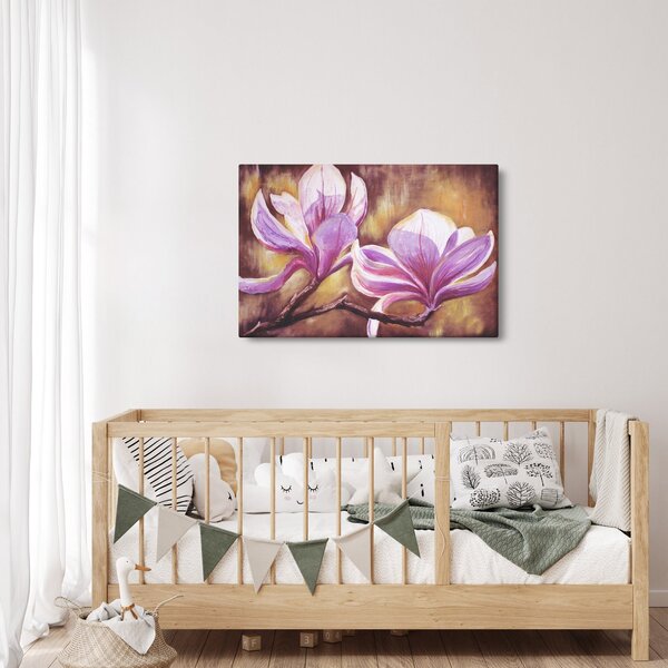 Slika - Cvjetovi magnolije (90x60 cm)