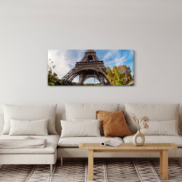 Slika - Eiffelov toranj u boji (120x50 cm)