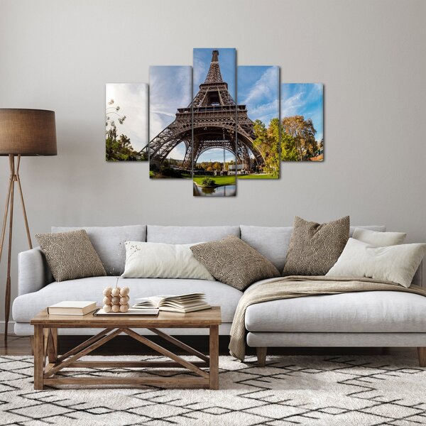 Slika - Eiffelov toranj u boji (150x105 cm)