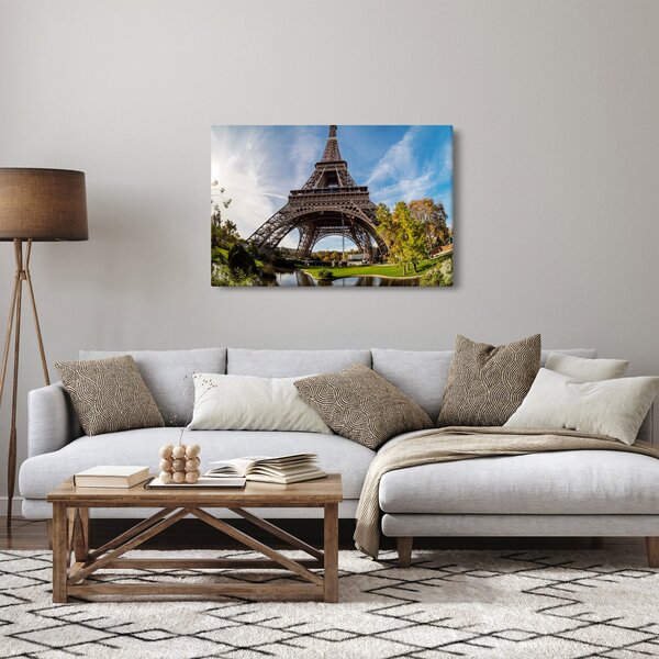 Slika - Eiffelov toranj u boji (90x60 cm)