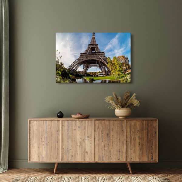 Slika - Eiffelov toranj u boji (90x60 cm)