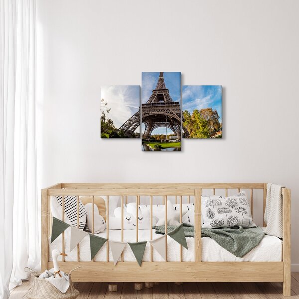 Slika - Eiffelov toranj u boji (90x60 cm)