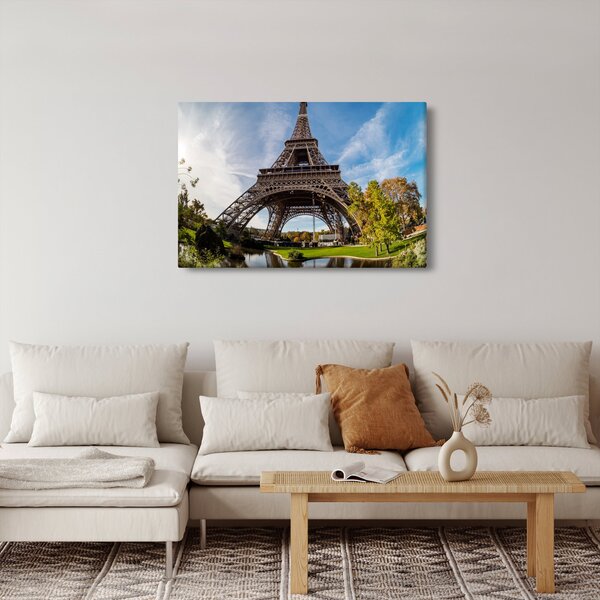 Slika - Eiffelov toranj u boji (90x60 cm)