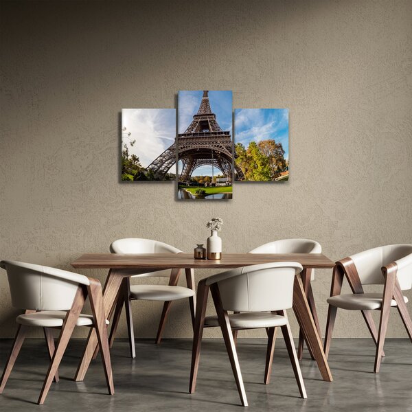 Slika - Eiffelov toranj u boji (90x60 cm)
