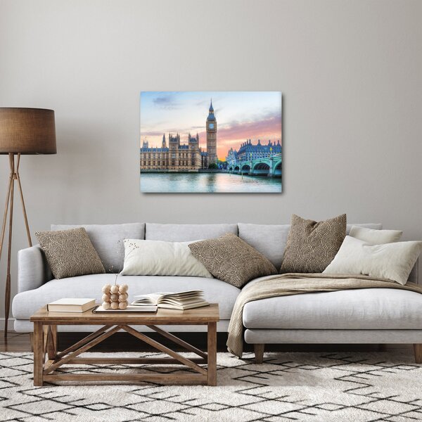 Slika - London u pastelnim bojama (70x50 cm)