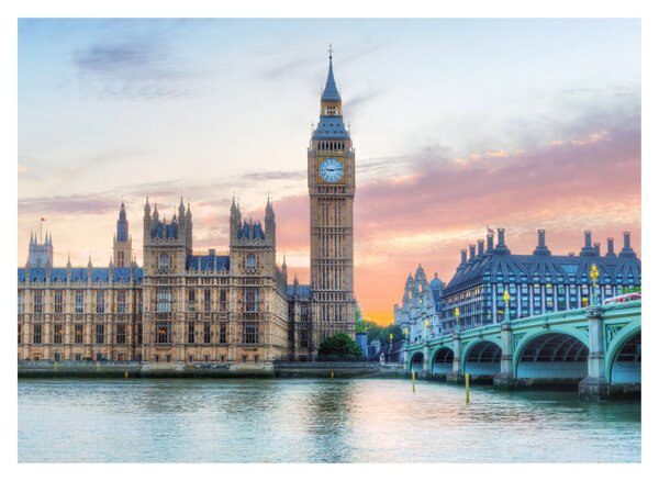 Slika - London u pastelnim bojama (70x50 cm)
