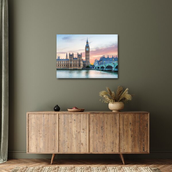 Slika - London u pastelnim bojama (70x50 cm)