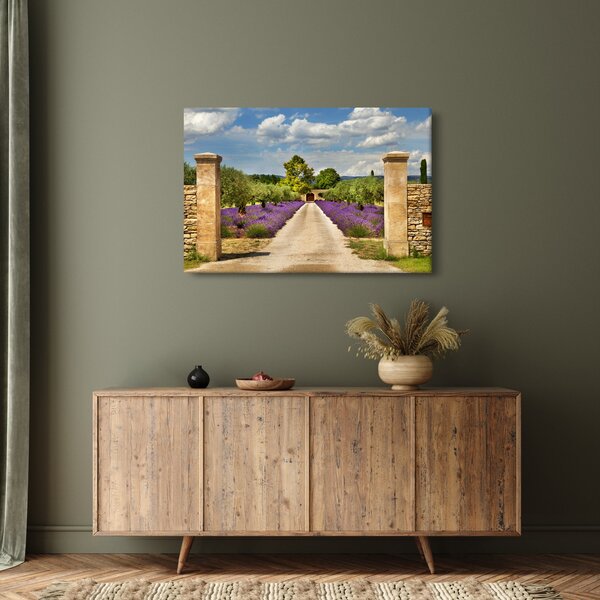 Slika - Staze od lavande (90x60 cm)