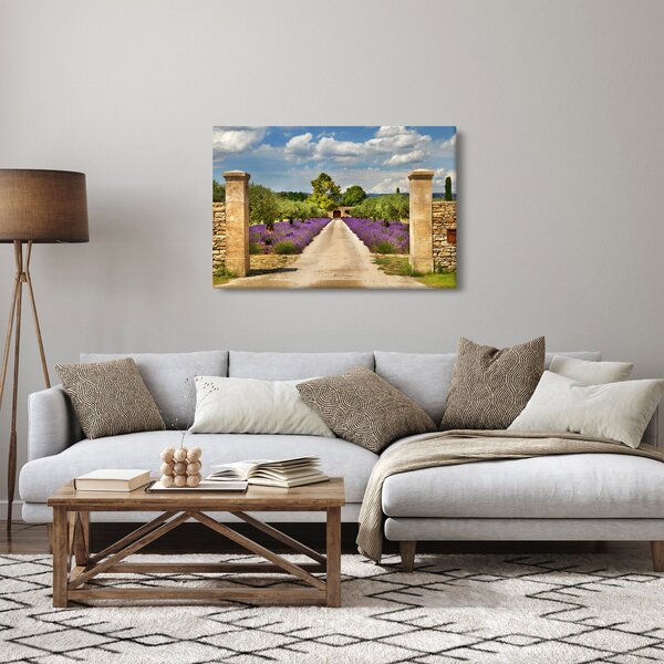 Slika - Staze od lavande (90x60 cm)