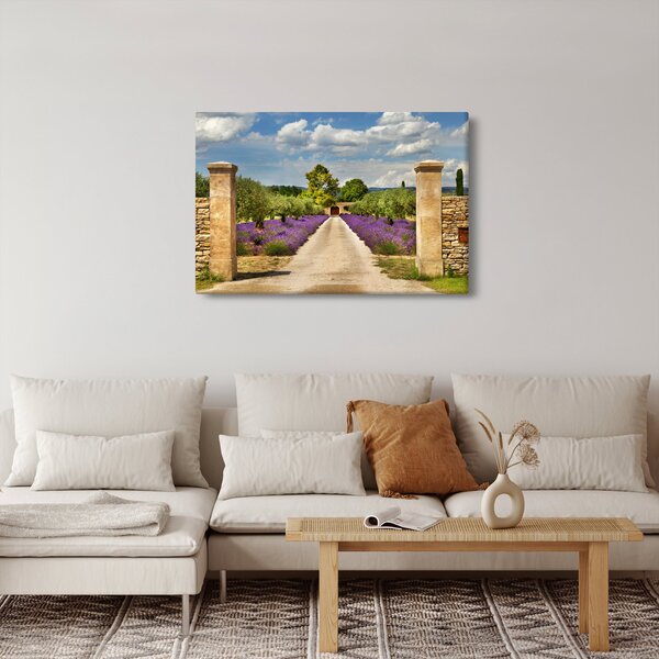 Slika - Staze od lavande (90x60 cm)