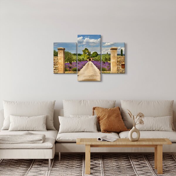 Slika - Staze od lavande (90x60 cm)