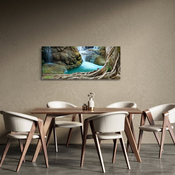 Slika - Rijeka sa slapovima (120x50 cm)