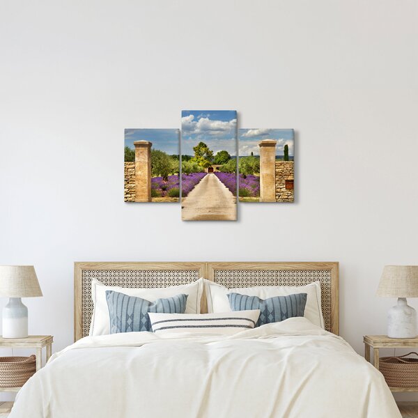 Slika - Staze od lavande (90x60 cm)