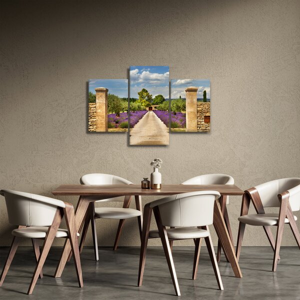 Slika - Staze od lavande (90x60 cm)