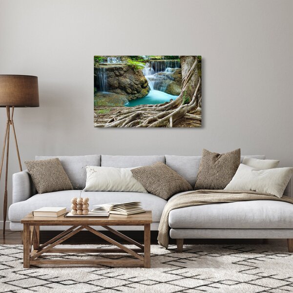 Slika - Rijeka sa slapovima (90x60 cm)