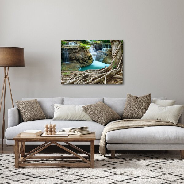 Slika - Rijeka sa slapovima (70x50 cm)