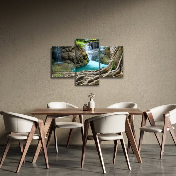 Slika - Rijeka sa slapovima (90x60 cm)