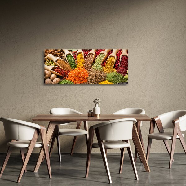Slika - Začini iz cijelog svijeta (120x50 cm)
