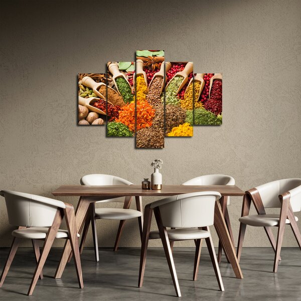 Slika - Začini iz cijelog svijeta (150x105 cm)