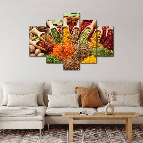 Slika - Začini iz cijelog svijeta (150x105 cm)