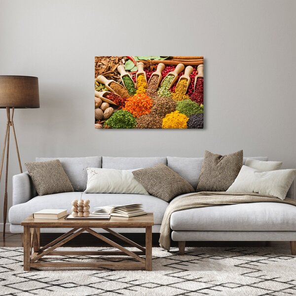 Slika - Začini iz cijelog svijeta (90x60 cm)