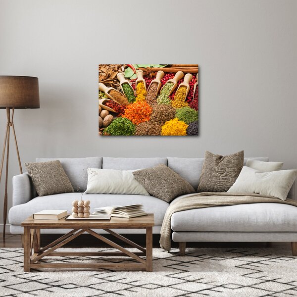Slika - Začini iz cijelog svijeta (70x50 cm)