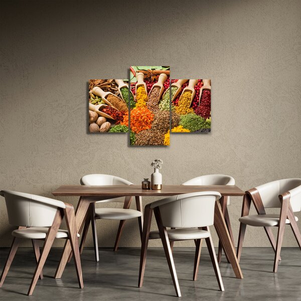 Slika - Začini iz cijelog svijeta (90x60 cm)