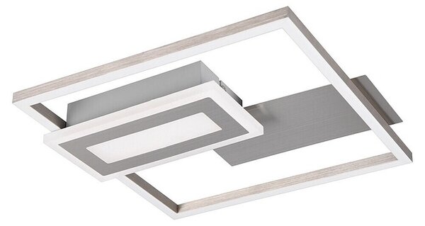 Trio Leuchten LED stropna svjetiljka Spiro (30 x 33 x 4,5 cm, 2.500 lm, 22 W)