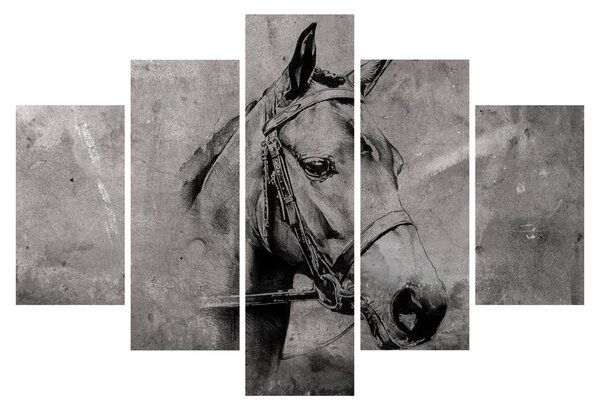 Slika - Portret konja (150x105 cm)