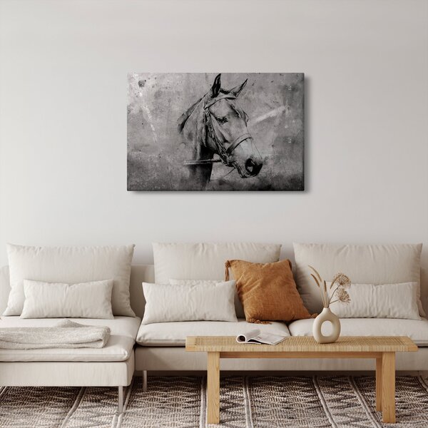 Slika - Portret konja (90x60 cm)