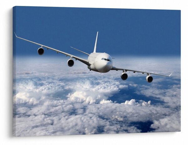 Slika - Avion u oblacima (70x50 cm)