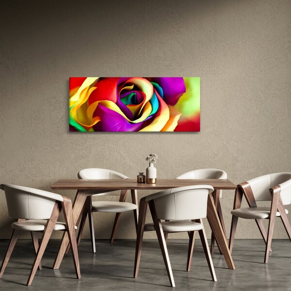Slika - Šarena ruža (120x50 cm)