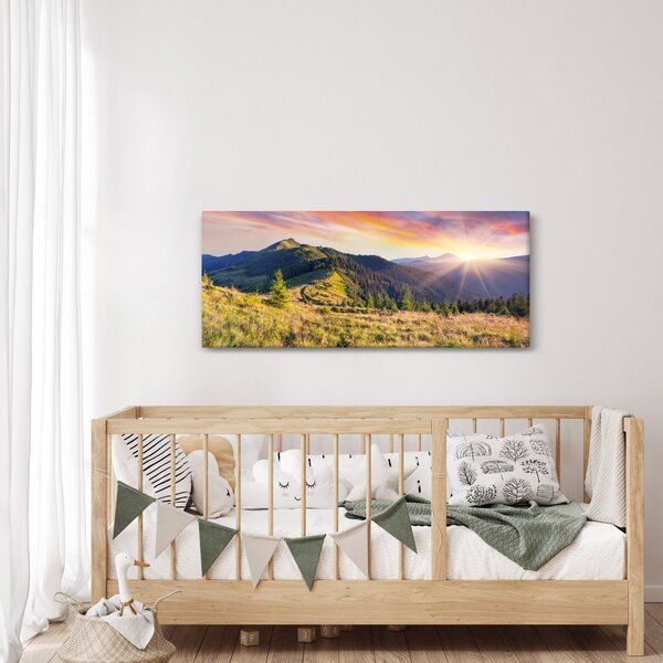 Slika - Šumski krajolik (120x50 cm)