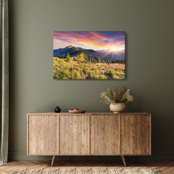 Slika - Šumski krajolik (90x60 cm)