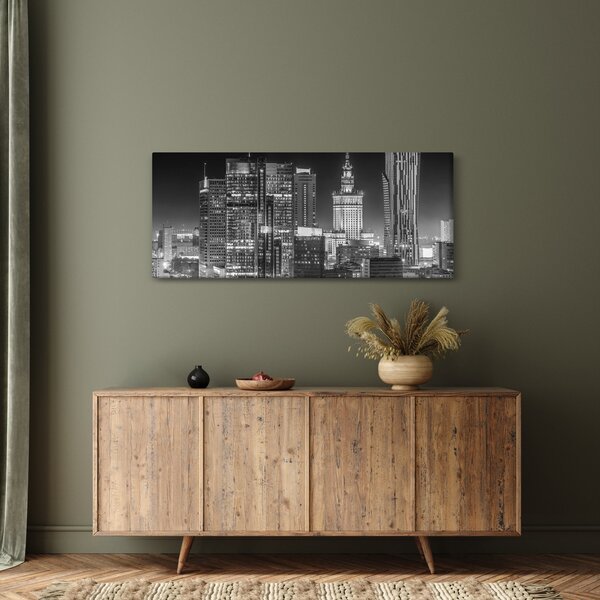 Slika - Crno-bijeli New York (120x50 cm)