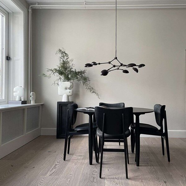 Lusteri 101 COPENHAGEN, Crno, Dnevna soba, Metal