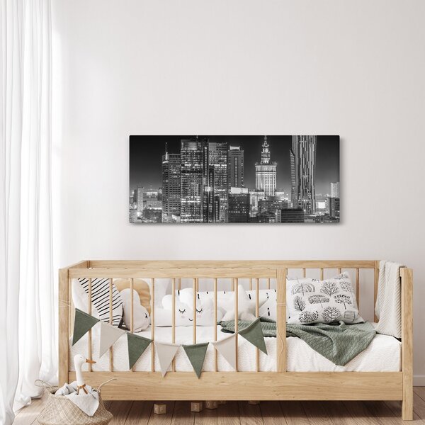 Slika - Crno-bijeli New York (120x50 cm)