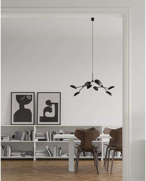 Lusteri 101 COPENHAGEN, Crno, Dnevna soba, Metal