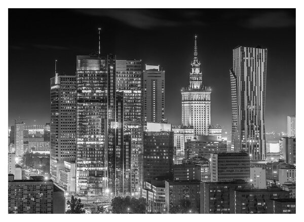 Slika - Crno-bijeli New York (70x50 cm)
