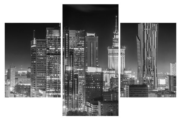 Slika - Crno-bijeli New York (90x60 cm)