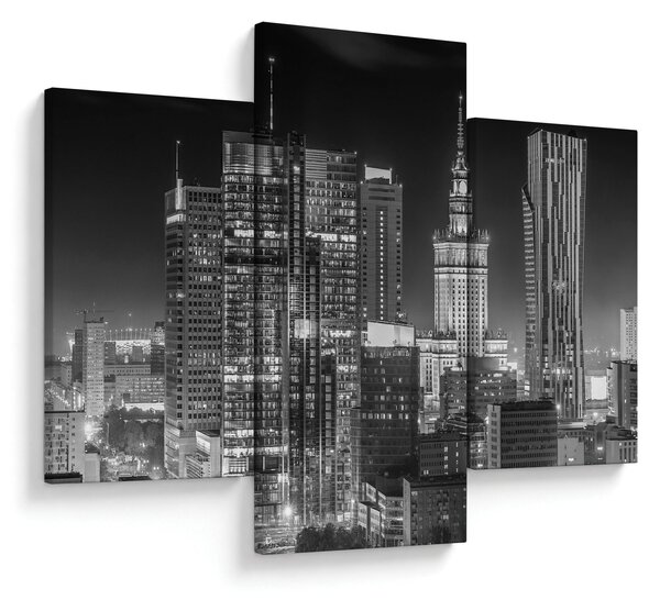 Slika - Crno-bijeli New York (90x60 cm)