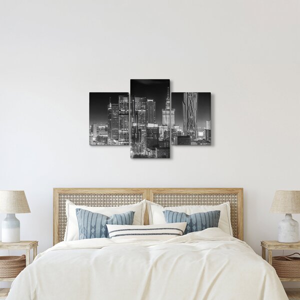 Slika - Crno-bijeli New York (90x60 cm)