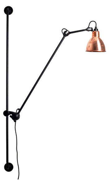 Zidne Svjetiljka DCW, 214 Round, Crno, Dnevna soba, Metal, Dizajn