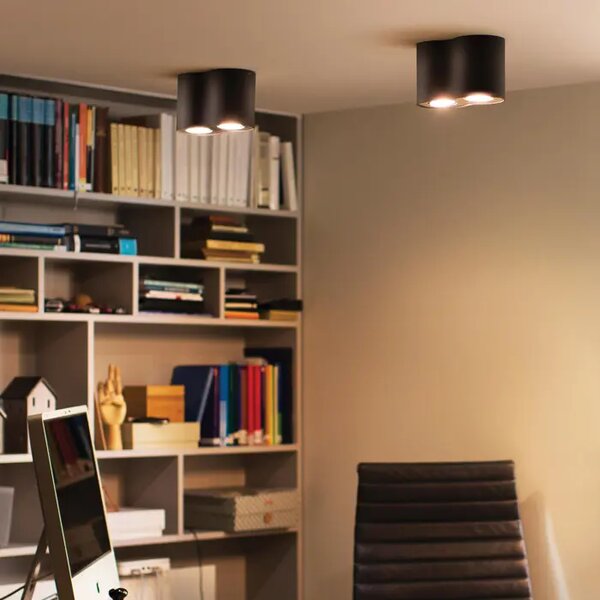 PILLAR PHILIPS HUE pametni LED reflektor crni 2XGU10 8720169320116