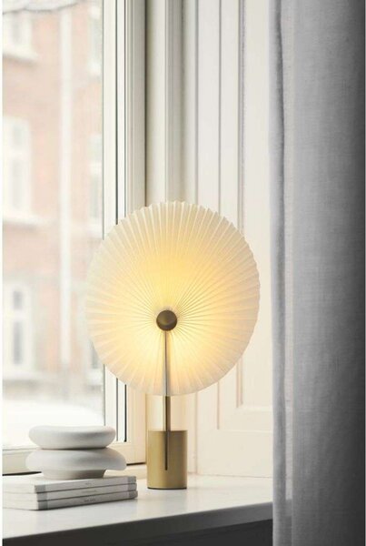 Stolne Lampa GEJST, Liris, prigušiv, Zlato / mjed, Dnevna soba, Metal, Dizajn